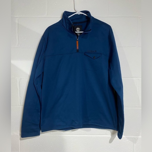 Men's Blue Timberland Jacket large - Picture 1 of 4